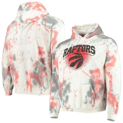 Junk Food Cream Toronto Raptors Tie-dye Pullover Hoodie