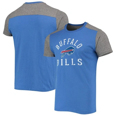 Majestic Threads Royal/gray Buffalo Bills Field Goal Slub T-shirt