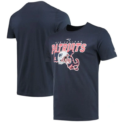 New Era Navy New England Patriots Local Pack T-shirt