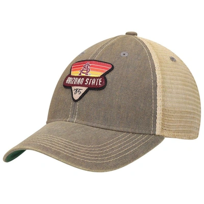 Legacy Athletic Gray Arizona State Sun Devils Legacy Point Old Favorite Trucker Snapback Hat