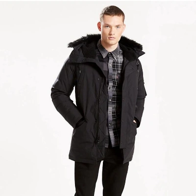 Levi's Down Davidson Parka - Olive Night | ModeSens