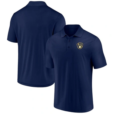 Fanatics Branded Navy Milwaukee Brewers Winning Streak Polo