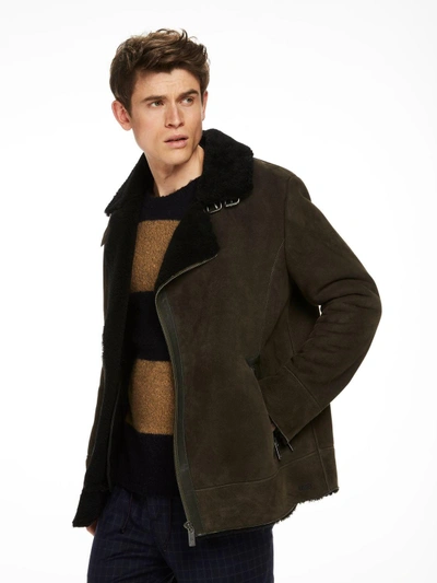 Scotch and clearance soda shearling jacket