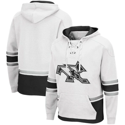 Colosseum White Providence Friars Lace Up 3.0 Pullover Hoodie