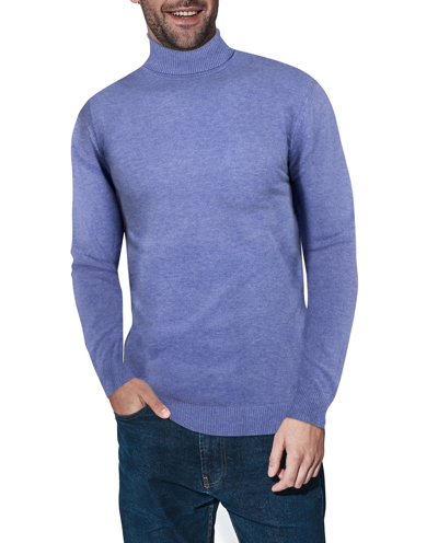 X-ray X Ray Classic Turtle Neck Sweater In Blue