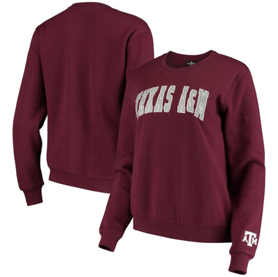 Colosseum Women's  Maroon Texas A&m Aggies Campanile Pullover Sweatshirt