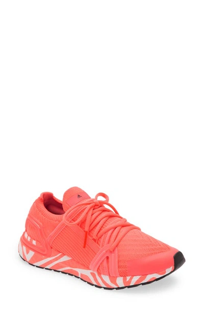 Adidas By Stella Mccartney Asmc Ultraboost Graphic-sole Trainer Sneakers In Orange