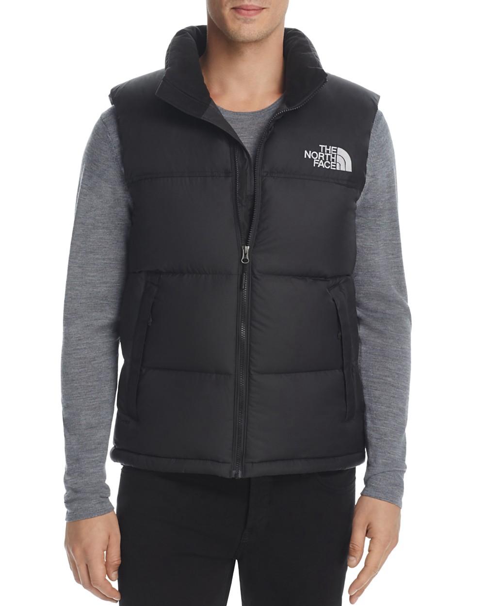 the north face puffer vest