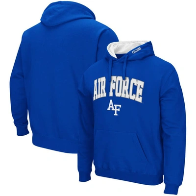 Colosseum Men's Royal Air Force Falcons Arch Logo 3.0 Pullover Hoodie