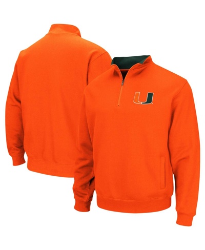 Colosseum Men's  Orange Syracuse Orange Tortugas Team Logo Quarter-zip Jacket