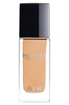 Dior Forever Skin Glow Hydrating Foundation Spf 15 In 4w Warm