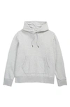 Madewell Hooded Sweatshirt In Heather Grey