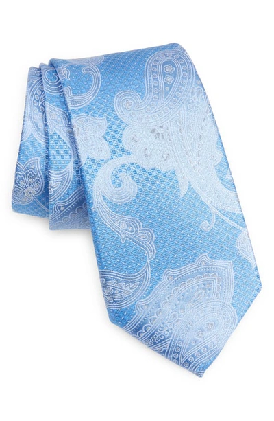 Nordstrom Gilligan Paisley Silk Tie In Light Blue