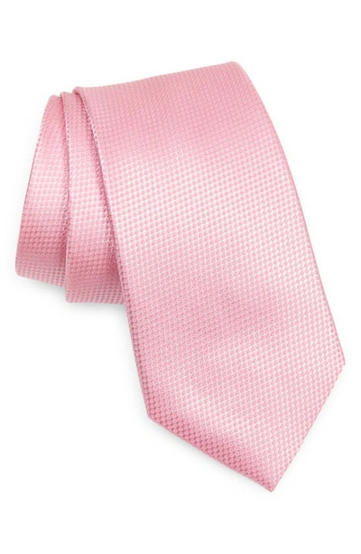Nordstrom Morton Silk Tie In Pink
