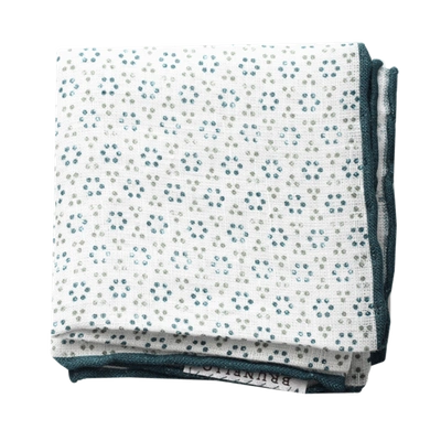 Brunello Cucinelli Fancy Dot Pocket Square