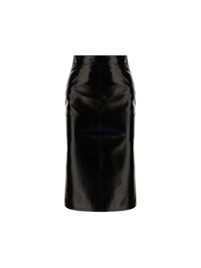 Prada Women's  Black Other Materials Skirt