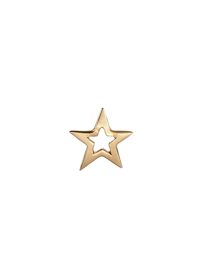 Loquet London 'star' 14k Yellow Gold Single Stud Earring - You're A Star In Metallic