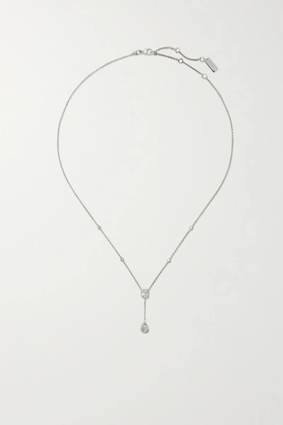 Messika My Twin 18-karat White Gold Diamond Necklace