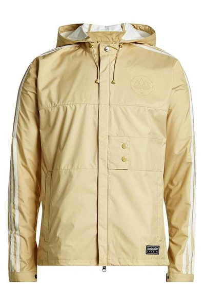 Adidas Originals Pleasington Rain Jacket In Beige ModeSens