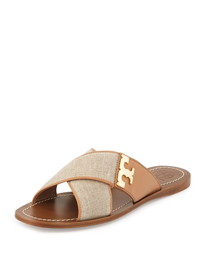 tory burch canvas flip flops