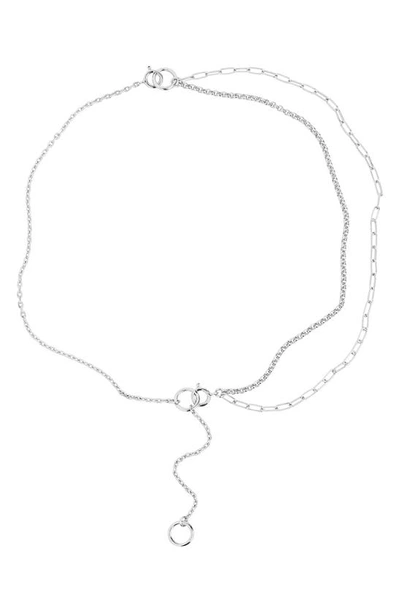 Maria Black Multistrand Cocktail Necklace In Silver Hp