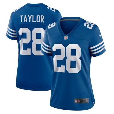 Nike Jonathan Taylor Royal Indianapolis Colts Alternate Game Jersey In Blue