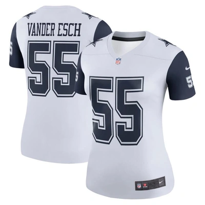 Nike Leighton Vander Esch White Dallas Cowboys Color Rush Legend Player Jersey