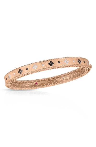 Roberto Coin Venetian Princess Bangle In Rose Gold