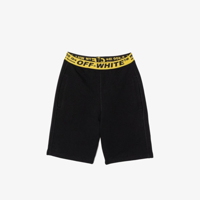 Off-white Kids Black Off Industrial Sports Shorts