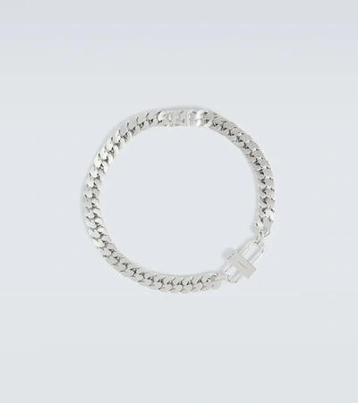 Givenchy Silver-tone Chain Necklace In Silvery