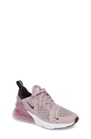 Nike Kids' Air Max 270 Sneaker In Elemental Rose/ Black/ White