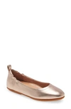 Fitflop Allegro Ballet Flat In Rose Gold