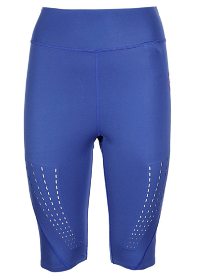 Adidas By Stella Mccartney Truepurpose Training Cycling Tights In Blue