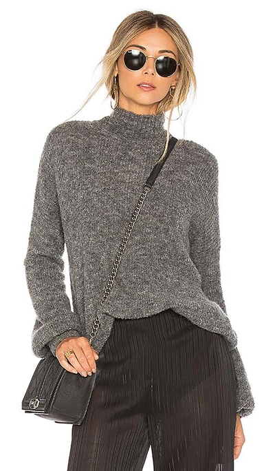 Lovers & Friends Independent Sweater In Steal Gray