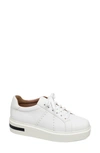 Linea Paolo Kozie Platform Sneaker In White
