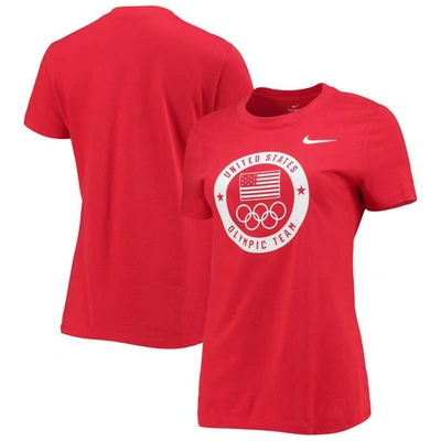 Nike Red Team Usa Performance T-shirt