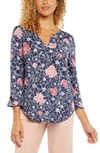 Nydj Perfect Top In Haven Blossoms