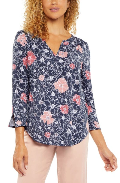 Nydj Perfect Top In Haven Blossoms