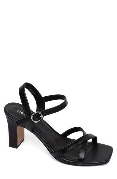 Lisa Vicky Vision Strappy Sandal In Black