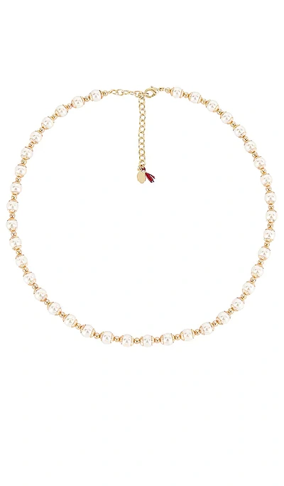 Shashi Empress Necklace In Metallic Gold