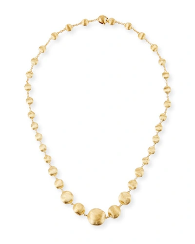 Marco Bicego Africa Collection 18k Yellow Gold Bead Necklace, 17