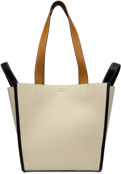 Proenza Schouler White Label Mercer Large Tote Bag In 101 Off White