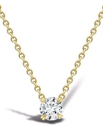Pragnell 18kt Yellow Gold Windsor 0.32ct Diamond Pendant Necklace