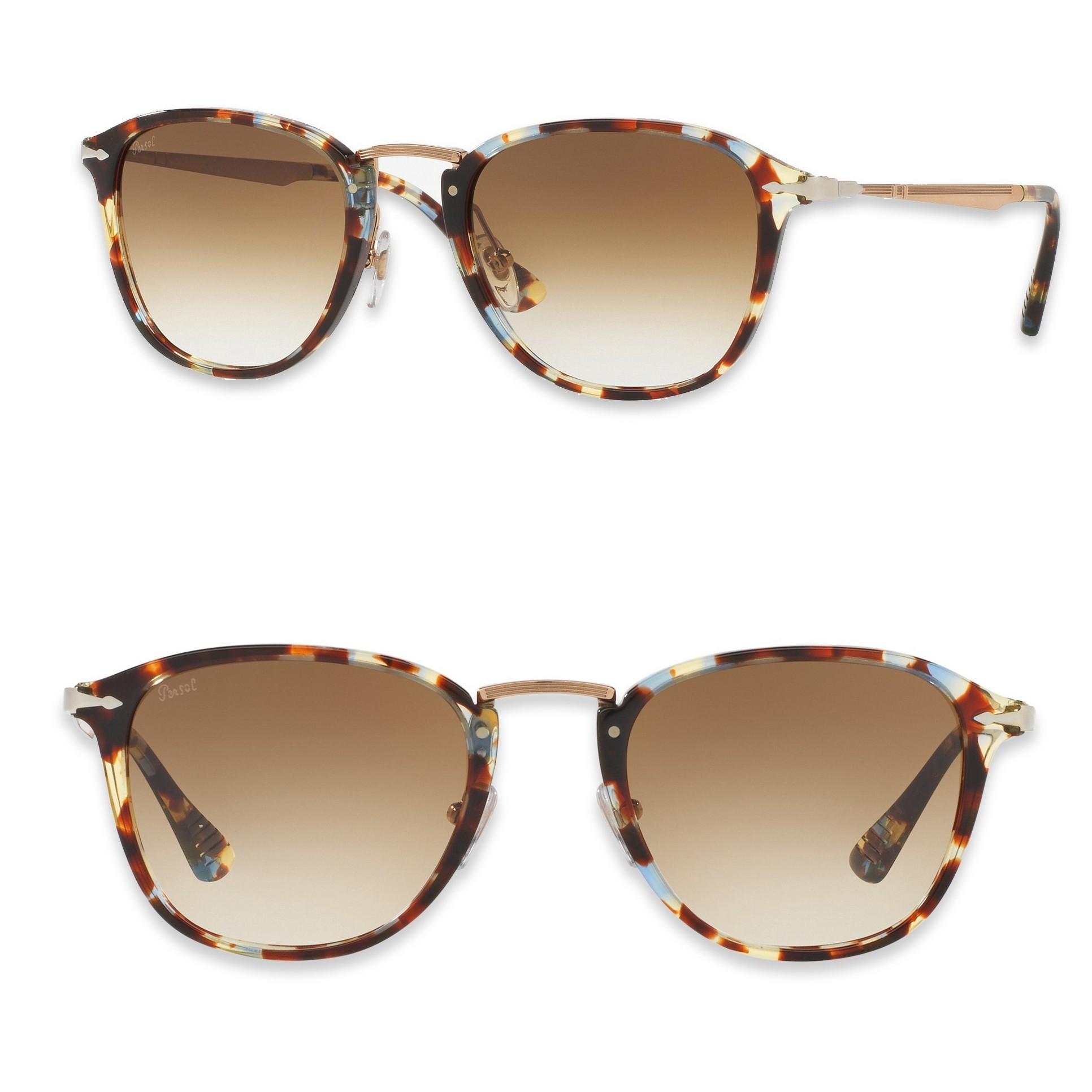 Persol Calligrapher 52mm Square Sunglasses In Hava Grad | ModeSens