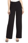 Vince Camuto Wide Leg Trousers In Black