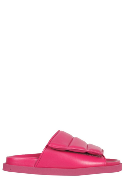 Gia Borghini Fuchsia Other Materials Sandals In Multicolour