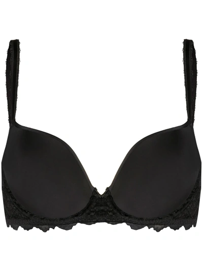 Wacoal All Dressed Up Contour Underwire T-shirt Bra In Black