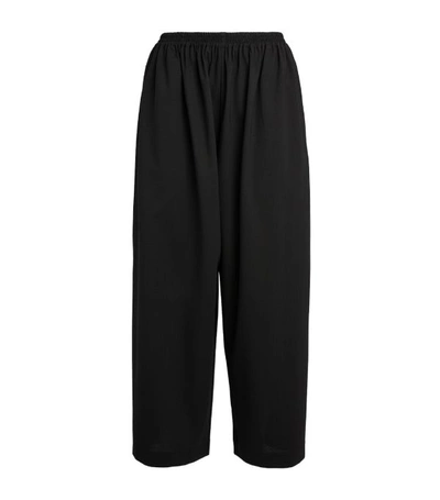 Eskandar Mid-rise Narrow-leg Trousers, Black