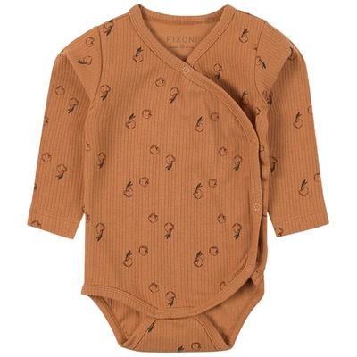 Fixoni Baby Body Lion In Brown