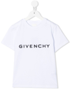 Givenchy 4g Logo-print T-shirt In White